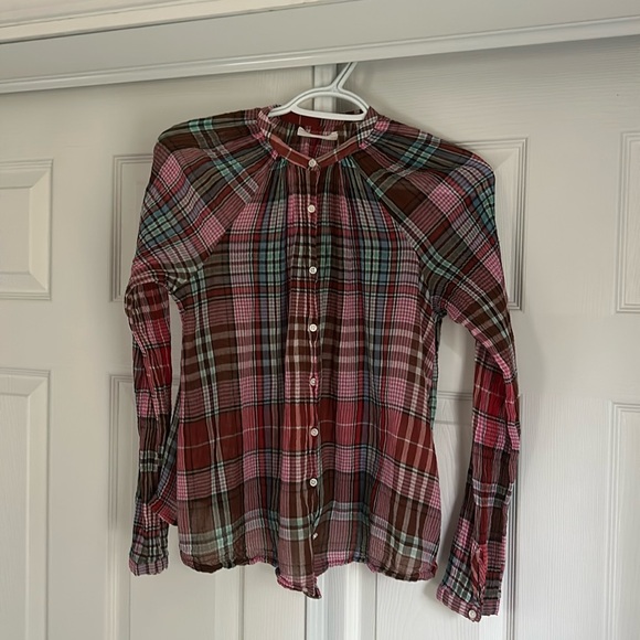DOEN embroided cotton top